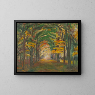 Alejandro - Károly Kernstok — framed artwork on a wall