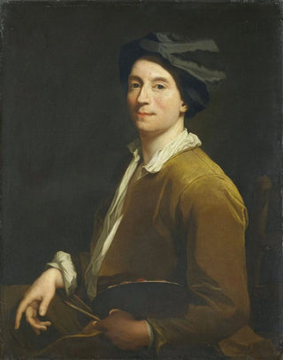Krzysztof Lubieniecki - Portrait of a Painter probably a Self Portrait.webp