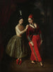 Portrait of the Karolina and Anna Strauss sisters, ballet dancers at the Grand Theatre - Ksawery Jan Kaniewski — artwork view