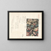 Design pour cuir et netsuke - Kubo Shunman — framed artwork on a wall