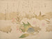 Poems of the New Year, snail and cherry blossoms - Kubo Shunman — artwork view