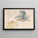 Shimadai and Sambo - Kubo Shunman — framed artwork on a wall