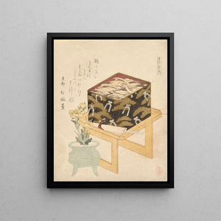 Kubo Shunman - Stilllife from the series of The Three TieredBox of Food.webp