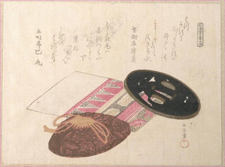 Guard of the Sabre Tsuba and Bags - Kubo Shunman — artwork view