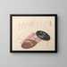 Guard of the Sabre Tsuba and Bags - Kubo Shunman — framed artwork on a wall