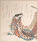 Young lady of the court - Kubo Shunman — artwork view