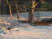 Winter Landscape Painting - Kuroda Seiki — artwork view