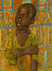 Portrait of an African boy - Kuzma Petrov-Vodkin — artwork view