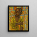 Portrait of an African boy - Kuzma Petrov-Vodkin — framed artwork on a wall