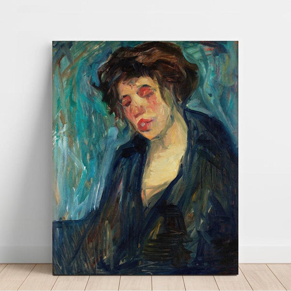 Reproduction of the painting Kvinna - Nils Dardel