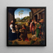L'Adoration of the Magi - Gerard David Workshop — framed artwork on a wall