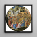 L'Adoration of the Magi - Fra Angelico and Fra Filippo Lippi — wall display of the artwork