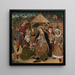 L'Adoration des Mages - Master of the Prelate Mur — framed artwork on a wall