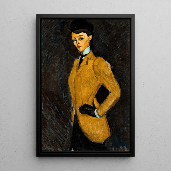 Reproduction of the painting L'Amazone - Amedeo Modigliani