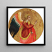 L'Ange de l'Annonciation - Giuliano D'Arrigo — framed artwork on a wall
