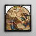 L'Annunciation - Tuscan School — framed artwork on a wall