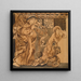 L'Annonciation - Sir Edward Coley Burne-Jones — framed artwork on a wall