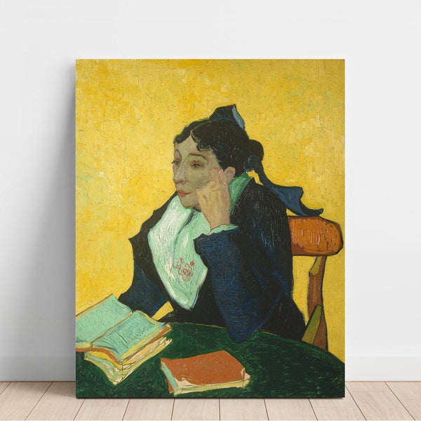 Reproduction of the painting L'Arlésienne; Madame Joseph-Michel Ginoux (Marie Julien, 1848-1911) - Vincent van Gogh