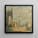 L'Arrivée du Festival - Emma Ciardi — framed artwork on a wall