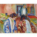 Reproduction of the painting L'Artiste et sa modèle - Edvard Munch