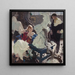 L'Artiste et son modèle - Dean Cornwell — framed artwork on a wall