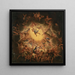 L'Assomption Painting - Follower of Correggio — framed artwork on a wall