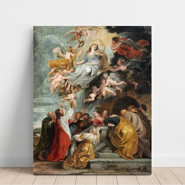 Reproduction of the painting L'Assumption of the Virgin - Peter Paul Rubens