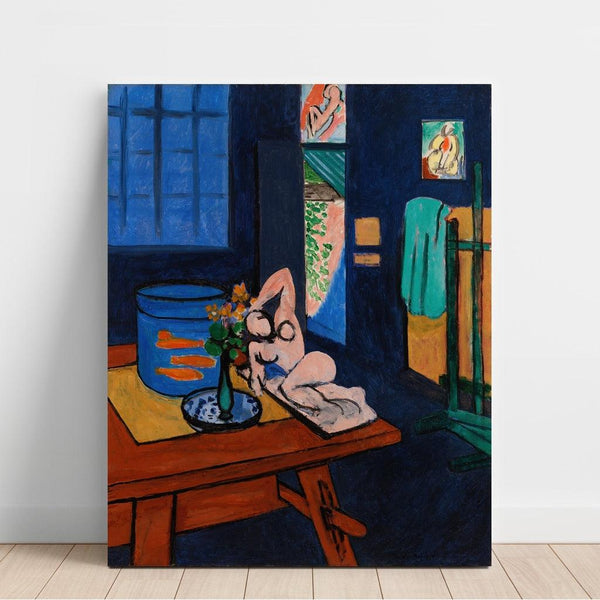 Reproduction of the painting L’Atelier aux Poissons Rouges - Henri Matisse