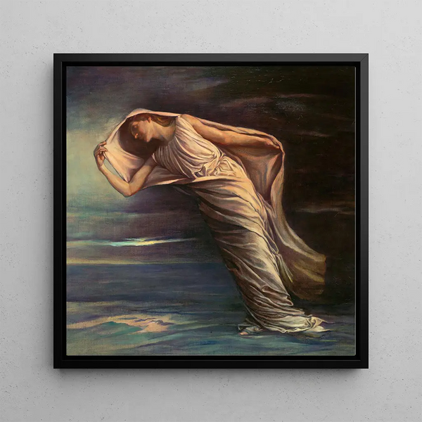L'Aube - John La Farge — framed artwork on a wall