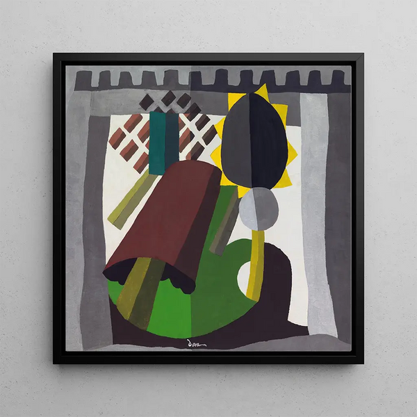 L'Auberge - Arthur Dove — framed artwork on a wall
