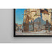 Reproduction of the painting of L'Église de Moret (Le Soir) - Alfred Sisley