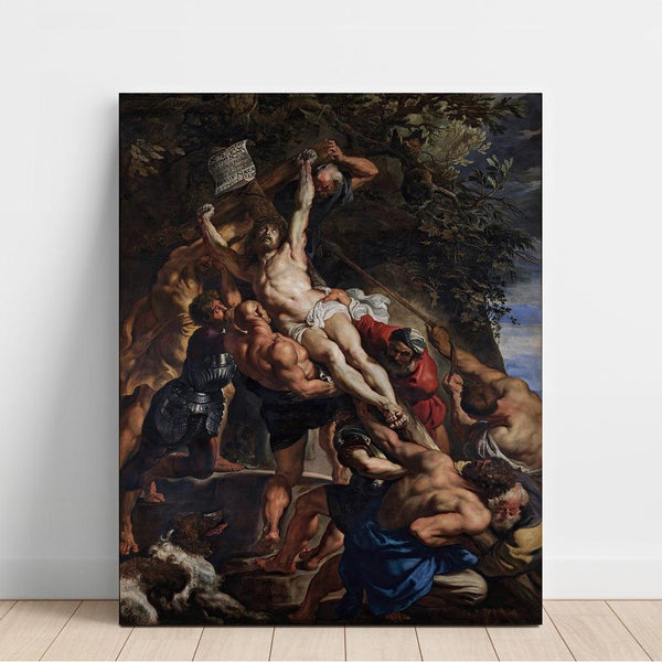 Reproduction of the painting L' of The Elevation of the Cross - Peter Paul Rubens