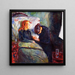 L'Enfant malade - Edvard Munch — framed artwork on a wall
