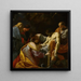 L'Enterrement - Simon Vouet — framed artwork on a wall