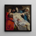 L'Entombement - Peter Paul Rubens — framed artwork on a wall