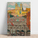 Reproduction of the painting L’Escalier d’Espagne and the Trinité-des-Monts, in the evening - Maurice Denis
