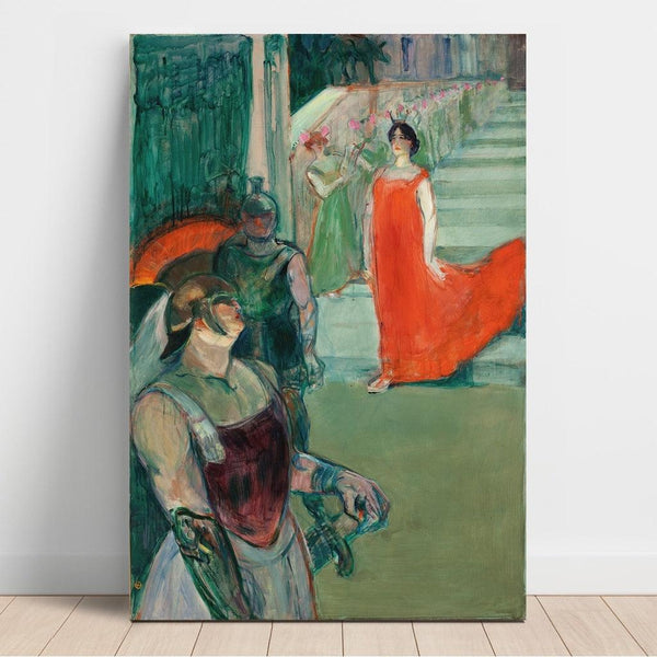 Reproduction of the painting L'Opera Messalina in Bordeaux - Henri de Toulouse-Lautrec