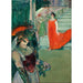 Reproduction of the painting L'Opera Messalina in Bordeaux - Henri de Toulouse-Lautrec