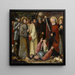 L'Anxiety of Christ - Hans Leu the Younger — framed artwork on a wall