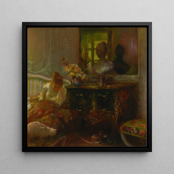 L'après-midi - Gaston La Touche — framed artwork on a wall