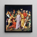 The Arrest of Christ - Hans Holbein the Younger — framed artwork on a wall