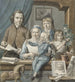 L'artiste lui-même et sa famille - Warner Horstink — artwork view