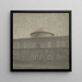 L'église du palais royal à Copenhague - Vilhelm Hammershøi — framed artwork on a wall