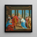 L'empereur Trajan giving audience - Nol Coypel's Workshop — framed artwork on a wall