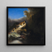 L'enlèvement de Proserpine - Rembrandt van Rijn — framed artwork on a wall