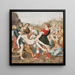 L'ensevelissement de Rafael Kristi - Johannes Senn — framed artwork on a wall