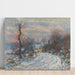 Reproduction of the painting L'entrée De Giverny En Hiver - Claude Monet