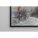 Reproduction of the painting L'entrée De Giverny En Hiver - Claude Monet
