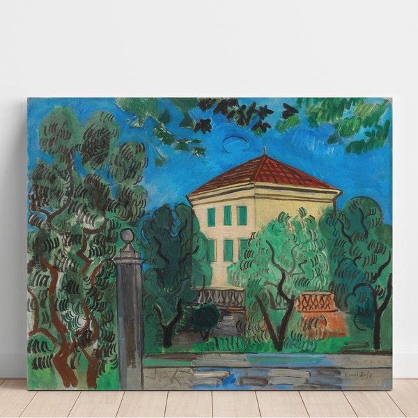Reproduction of the painting L'entrée du jardin - Raoul Dufy