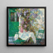 L'heure du thé - Anna De Weert — framed artwork on a wall